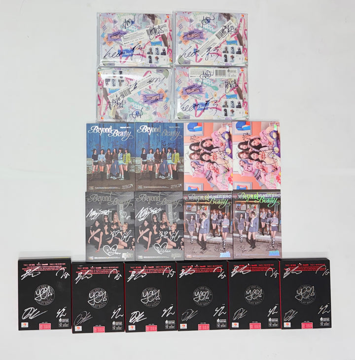 TripleS_msnz "Beyond Beauty", ILLIT "NOT CUTE ANYMORE", NOWZ"Play Ball" - Hand Autographed(Signed) Promo Album [25.12.02]