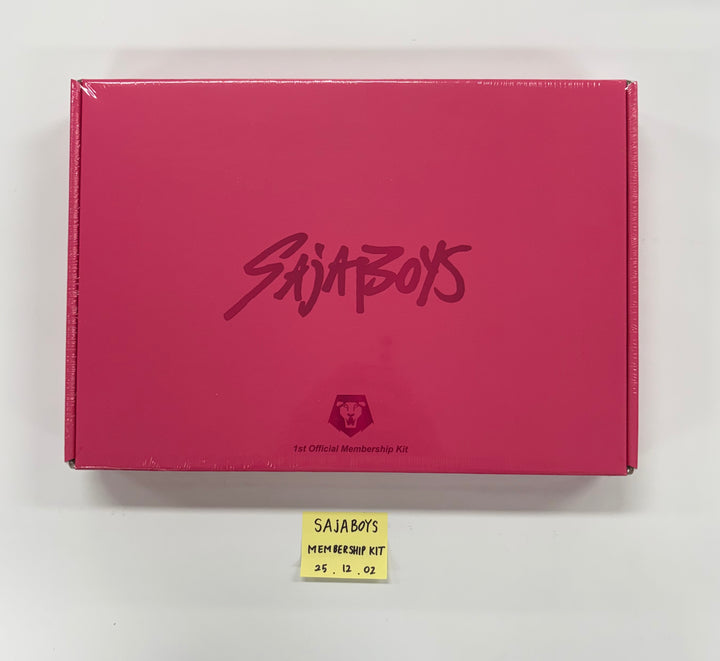 Saja Boys - 1st Official MEMBERSHIP KIT [25.12.02]