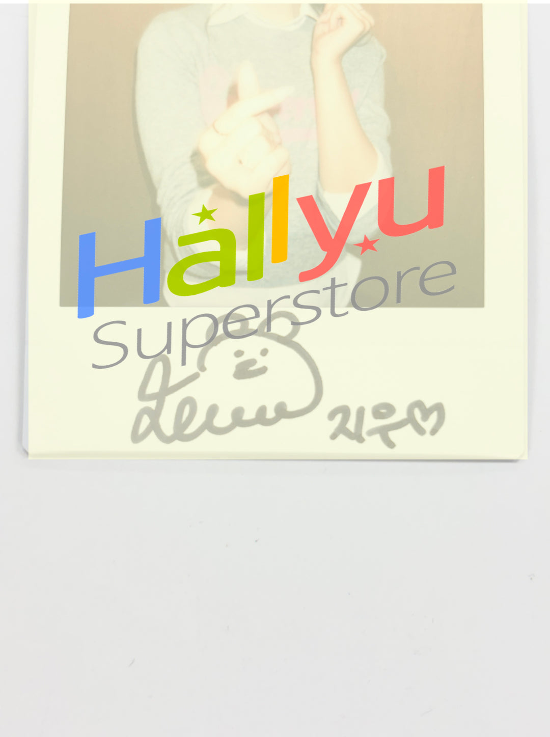 JIWOO (of Triples_msnz) "Beyond Beauty" - Hand Autograhped(Signed) Polaroid [25.12.02]