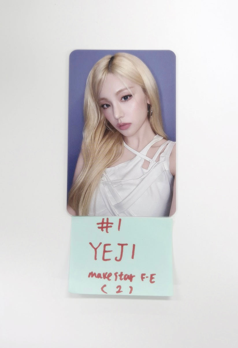 ITZY "TUNNEL VISION" - Makestar Fansign Event Photocard R3 [25.12.03]