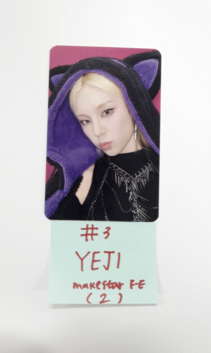 ITZY "TUNNEL VISION" - Makestar Fansign Event Photocard R3 [25.12.03]