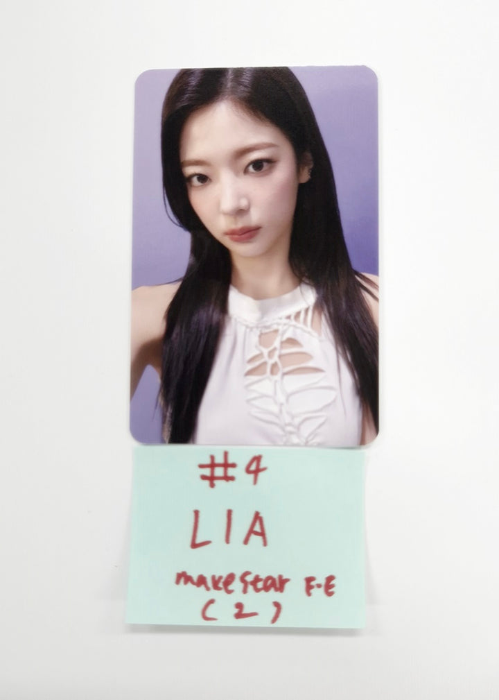 ITZY "TUNNEL VISION" - Makestar Fansign Event Photocard R3 [25.12.03]