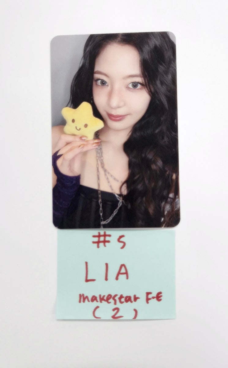 ITZY "TUNNEL VISION" - Makestar Fansign Event Photocard R3 [25.12.03]