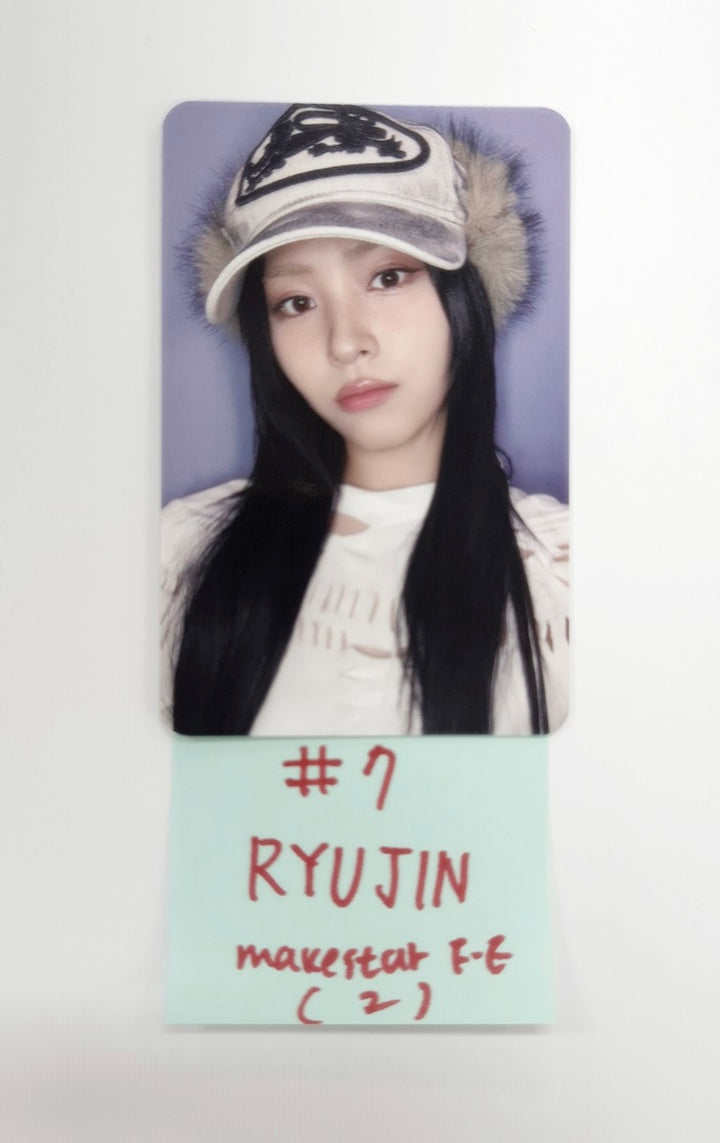 ITZY "TUNNEL VISION" - Makestar Fansign Event Photocard R3 [25.12.03]