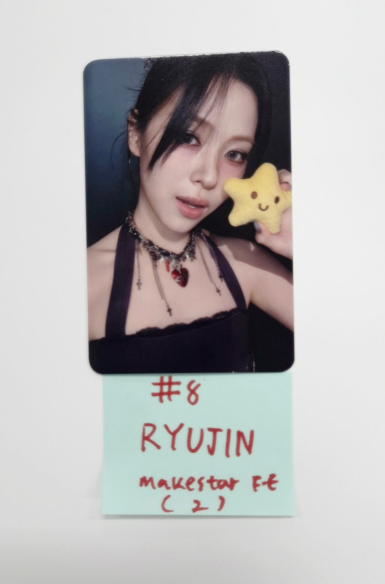 ITZY "TUNNEL VISION" - Makestar Fansign Event Photocard R3 [25.12.03]