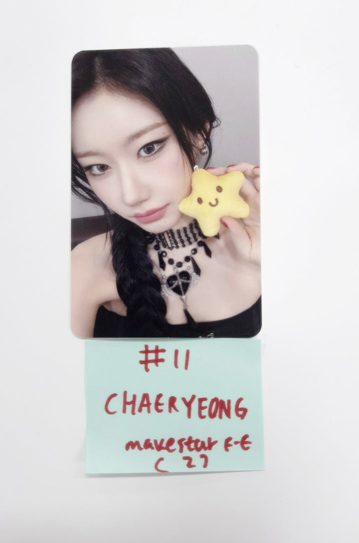 ITZY "TUNNEL VISION" - Makestar Fansign Event Photocard R3 [25.12.03]