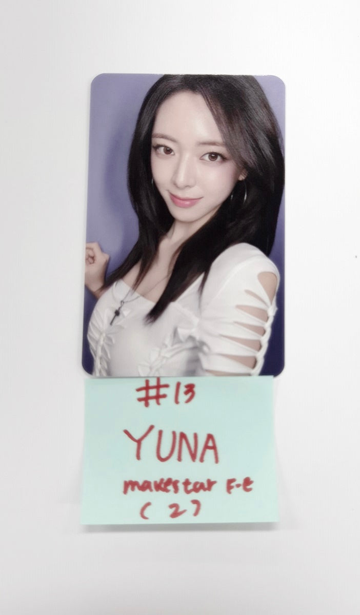 ITZY "TUNNEL VISION" - Makestar Fansign Event Photocard R3 [25.12.03]