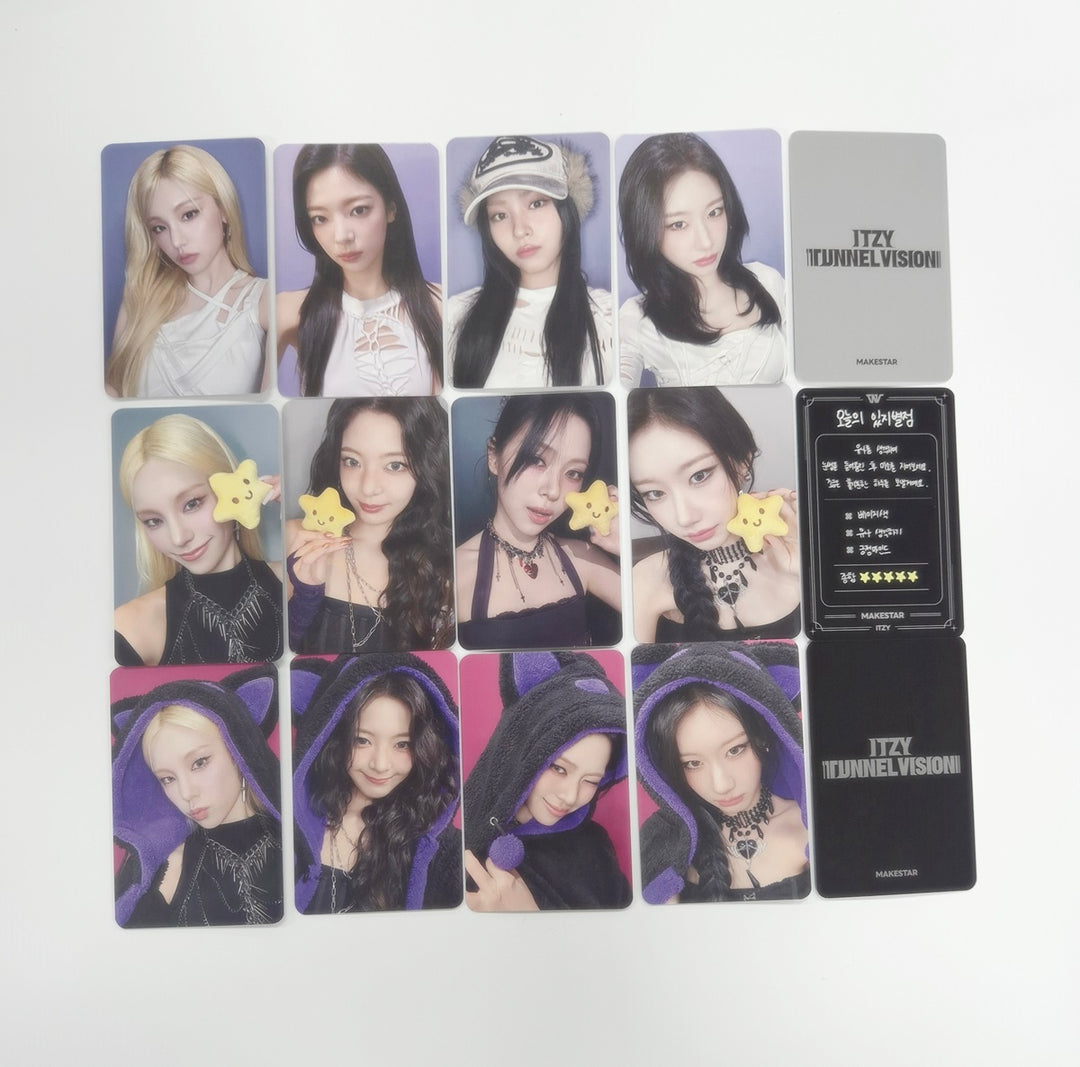 ITZY "TUNNEL VISION" - Makestar Fansign Event Photocard R3 [25.12.03]