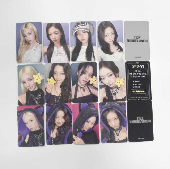 ITZY "TUNNEL VISION" - Makestar Fansign Event Photocard R3 [25.12.03]