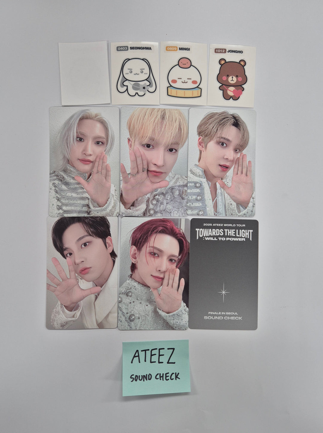 Ateez "Towards The Light" 2025 World Tour - Sound Check Set [25.12.03]