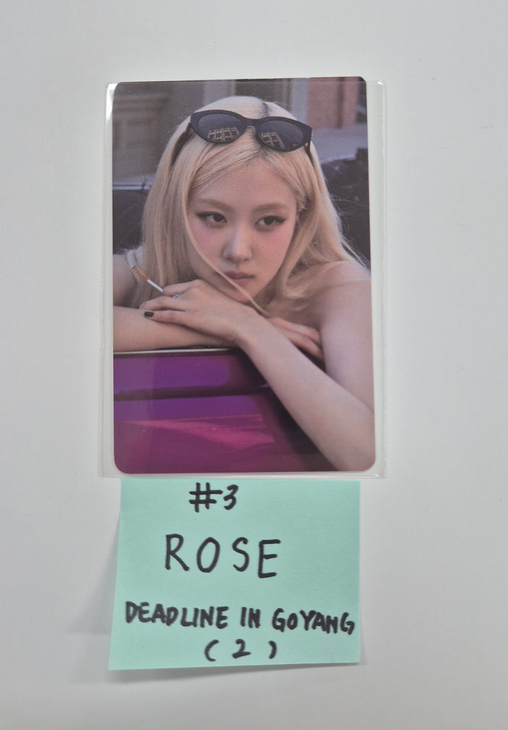 Black Pink - "DEADLINE" World Tour in GOYANG Photocard [25.12.03]