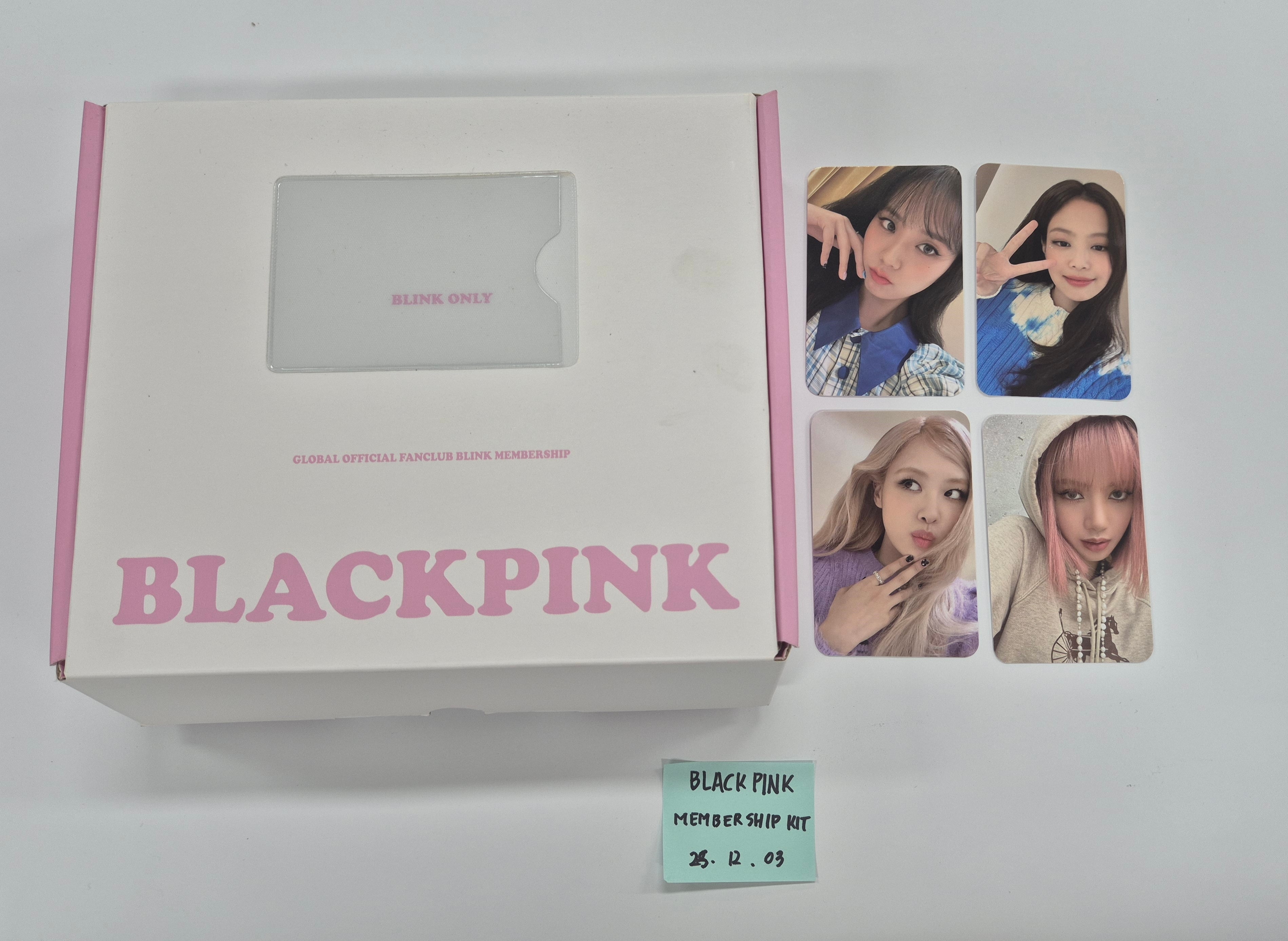 K-POP・アジア BLACKPINK BLINK PREMIUM MEMBERSHIP KIT BLACK PINK 