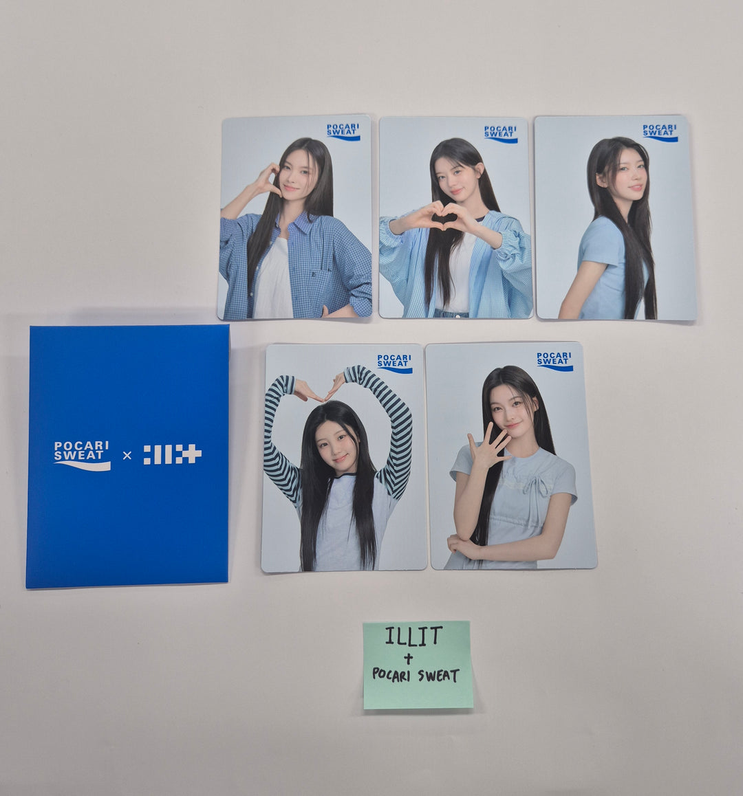 ILLIT - "ILLIT x POCARI SWEAT" Event Photocard 5ea set [25.12.03]