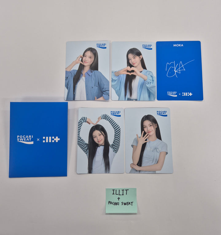 ILLIT - "ILLIT x POCARI SWEAT" Event Photocard 5ea set [25.12.03]