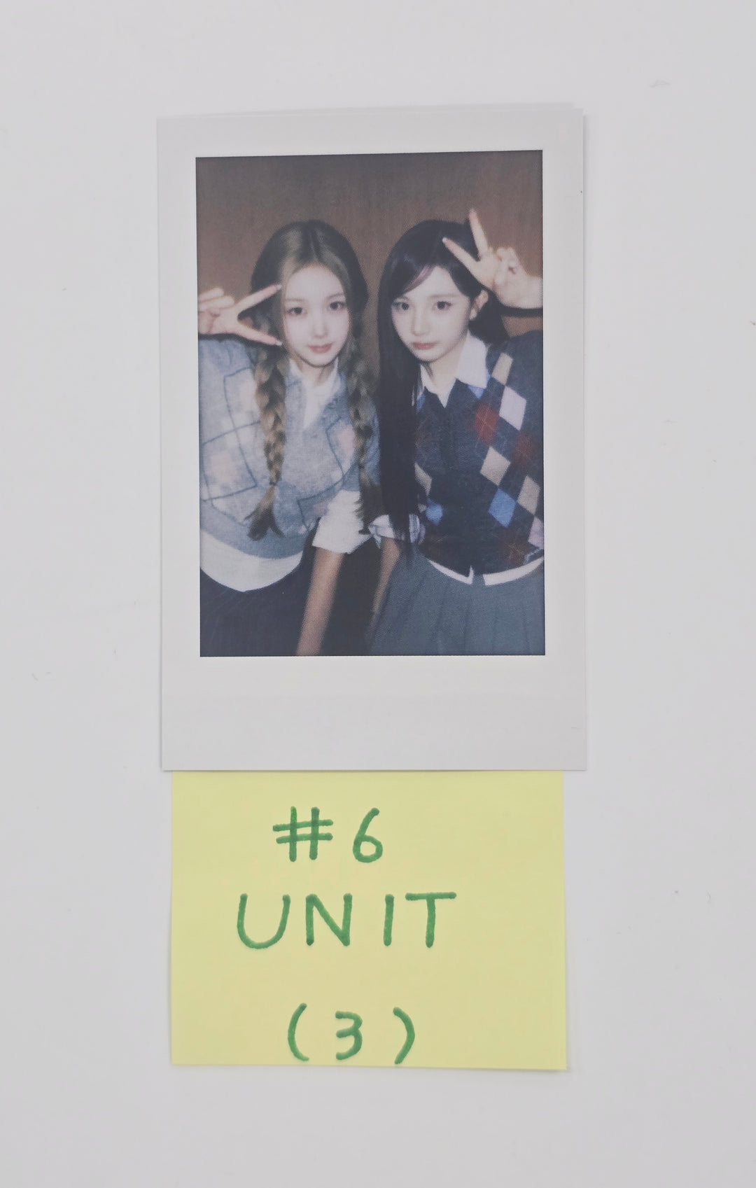 Triples_msnz "Beyond Beauty" - Official Unit Polaroid, ID Photo, Visual Card (Neptune, Zenith Ver.) [25.12.03]