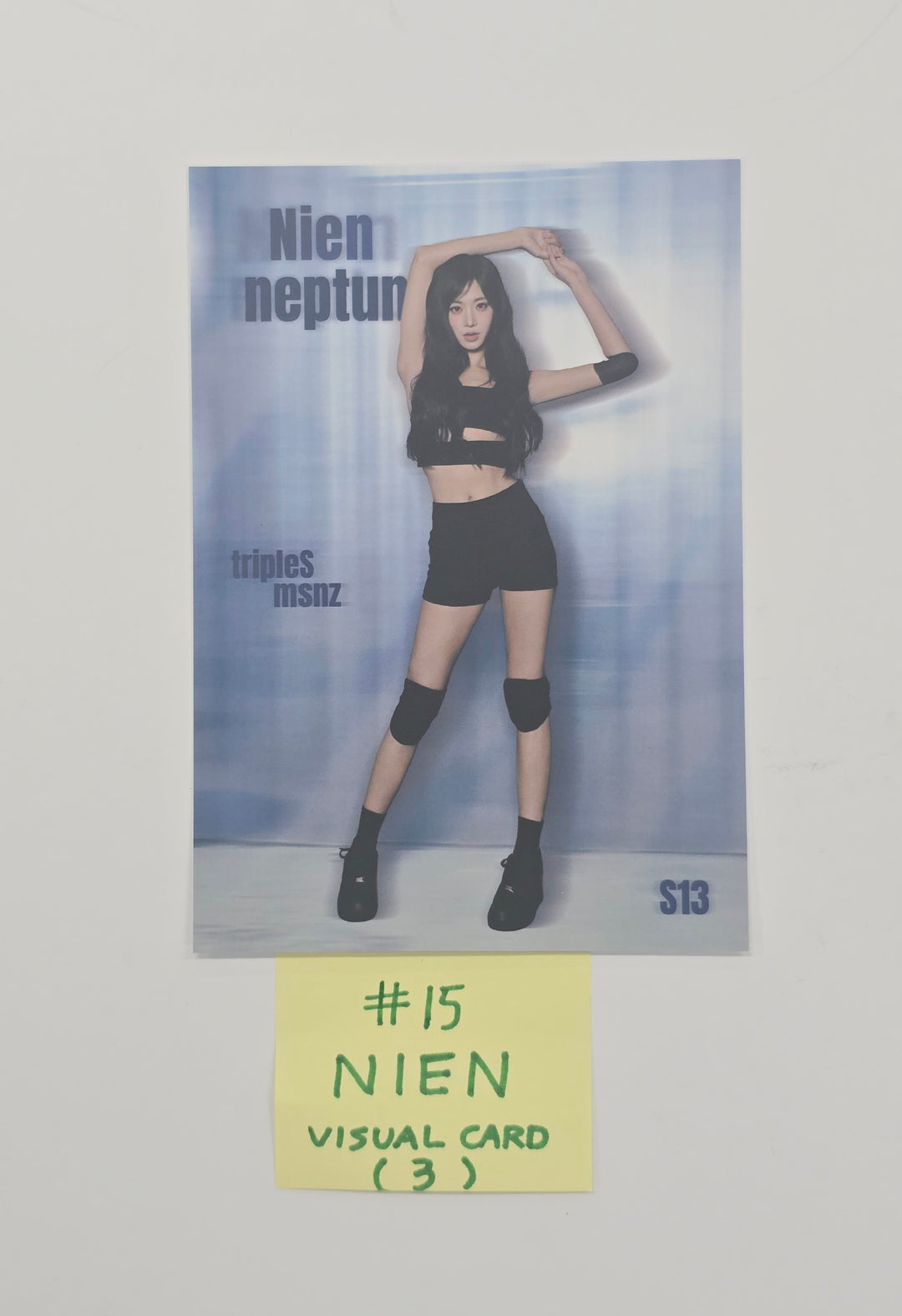 Triples_msnz "Beyond Beauty" - Official Unit Polaroid, ID Photo, Visual Card (Neptune, Zenith Ver.) [25.12.03]