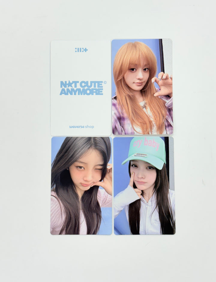 ILLIT "NOT CUTE ANYMORE" - Weverse Shop YouTube Gift Photocard [25.12.04]