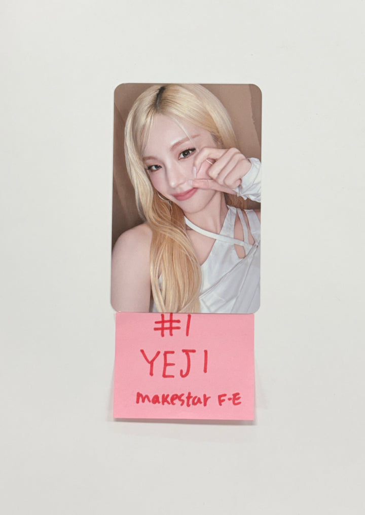 ITZY "TUNNEL VISION" - Makestar Fansign Event Photocard R4 [25.12.04]