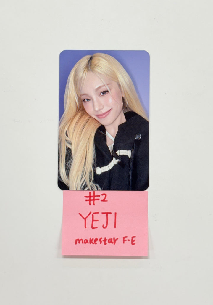ITZY "TUNNEL VISION" - Makestar Fansign Event Photocard R4 [25.12.04]