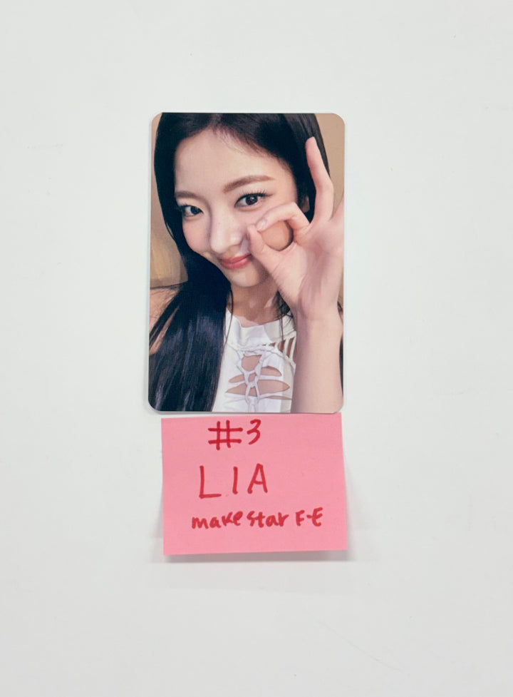 ITZY "TUNNEL VISION" - Makestar Fansign Event Photocard R4 [25.12.04]