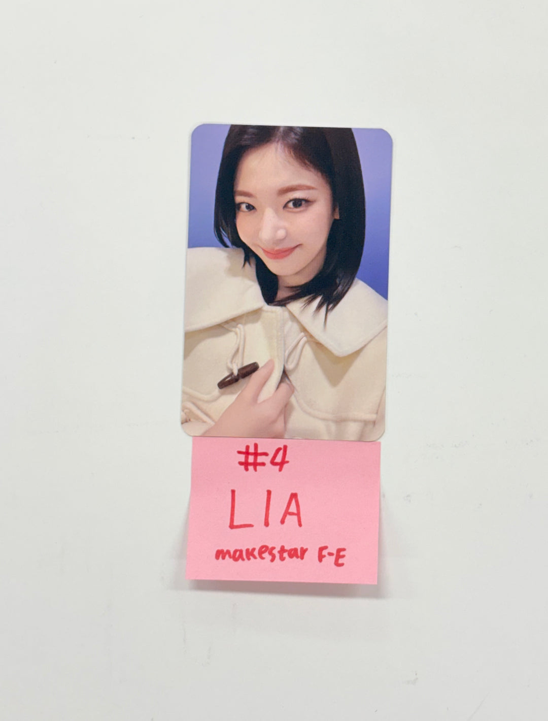 ITZY "TUNNEL VISION" - Makestar Fansign Event Photocard R4 [25.12.04]