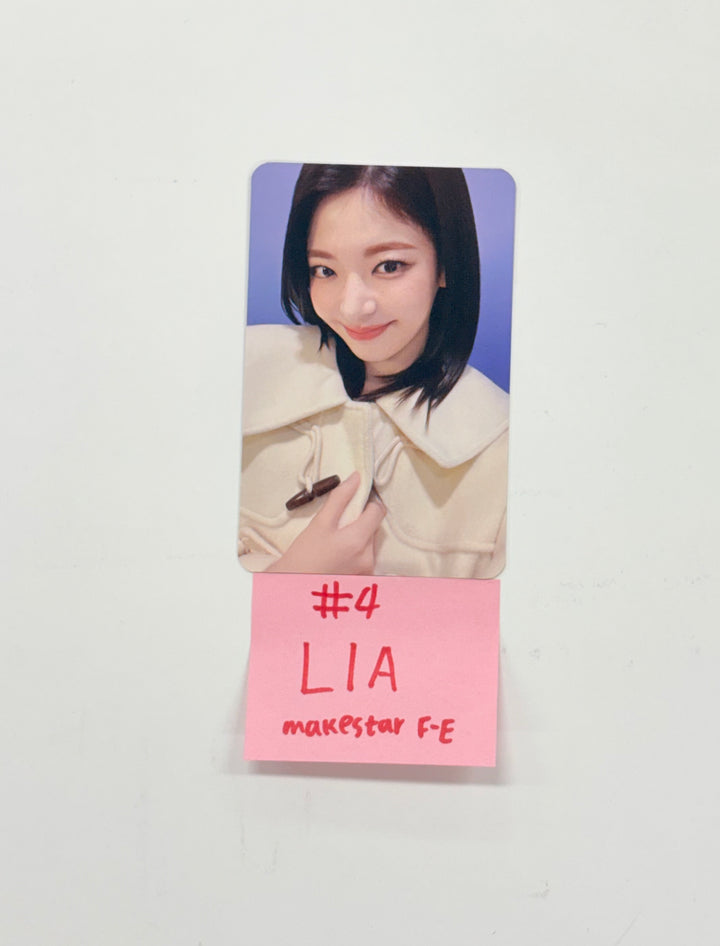 ITZY "TUNNEL VISION" - Makestar Fansign Event Photocard R4 [25.12.04]