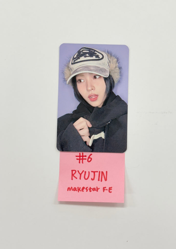 ITZY "TUNNEL VISION" - Makestar Fansign Event Photocard R4 [25.12.04]