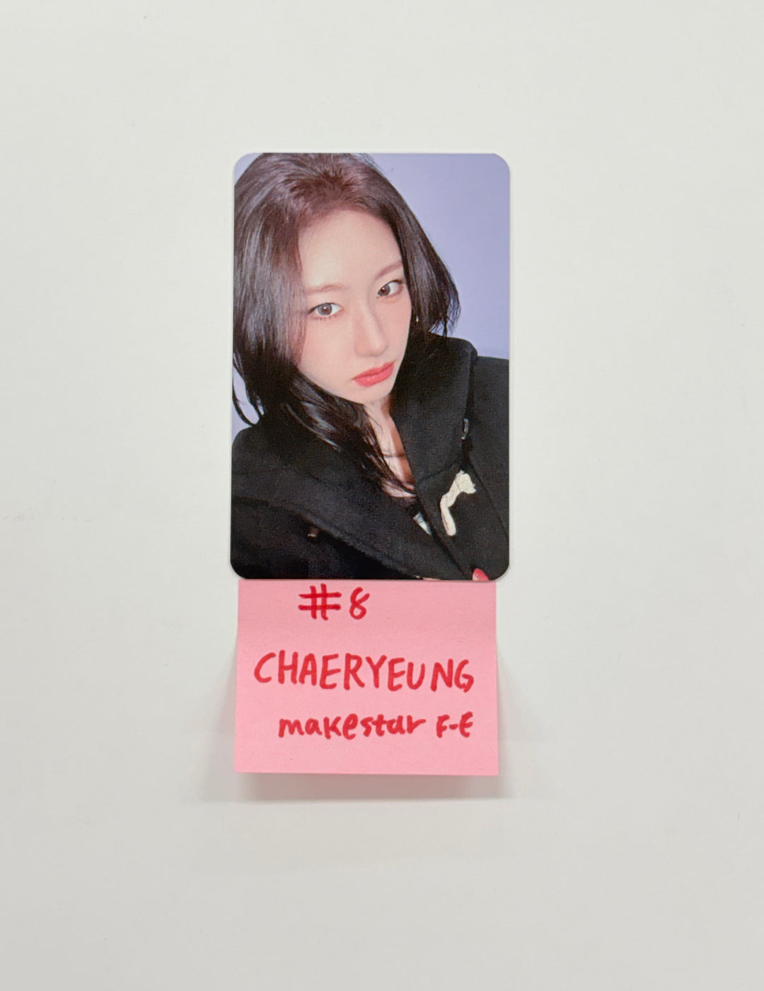 ITZY "TUNNEL VISION" - Makestar Fansign Event Photocard R4 [25.12.04]