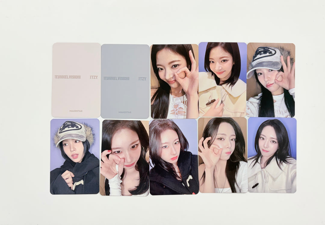 ITZY "TUNNEL VISION" - Makestar Fansign Event Photocard R4 [25.12.04]