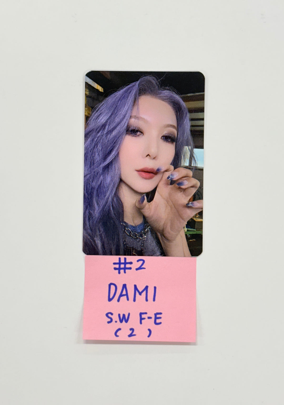 DAMI "Chequered Flag" - Soundwave Fansign Event Photocard [25.12.04]