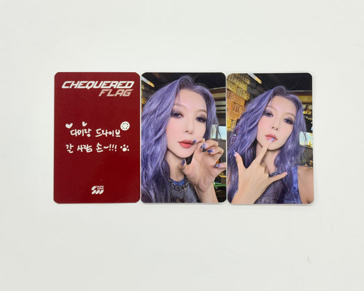 DAMI "Chequered Flag" - Soundwave Fansign Event Photocard [25.12.04]