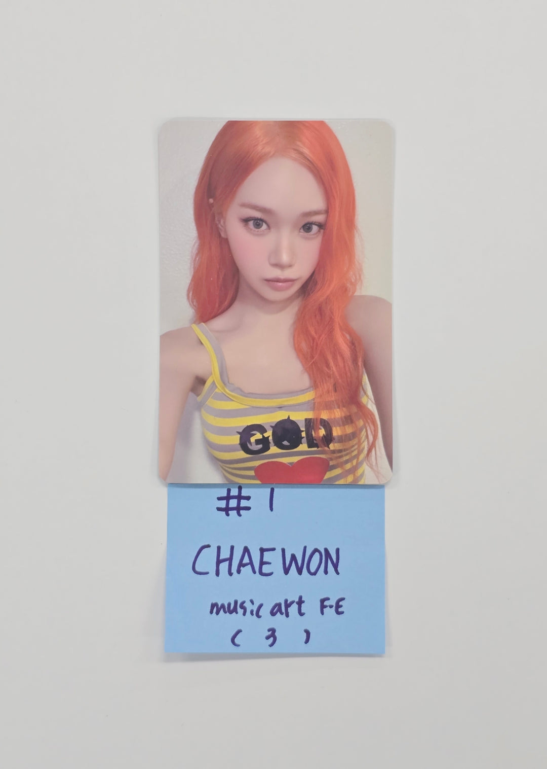 Le Sserafim "SPAGHETTI" - Music Art Fansign Event Photocard [25.12.05]