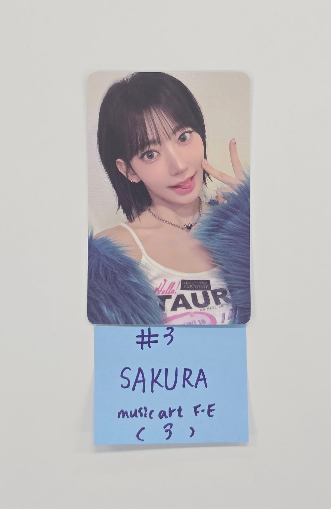 Le Sserafim "SPAGHETTI" - Music Art Fansign Event Photocard [25.12.05]