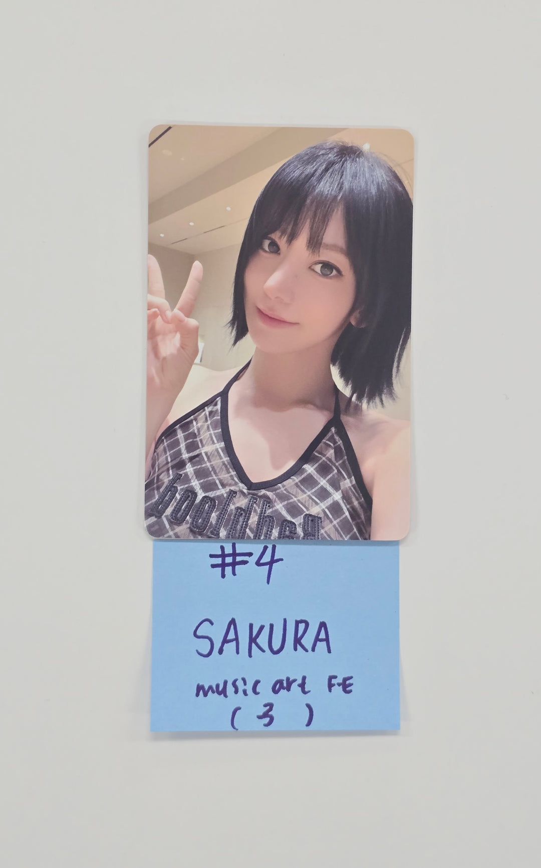 Le Sserafim "SPAGHETTI" - Music Art Fansign Event Photocard [25.12.05]