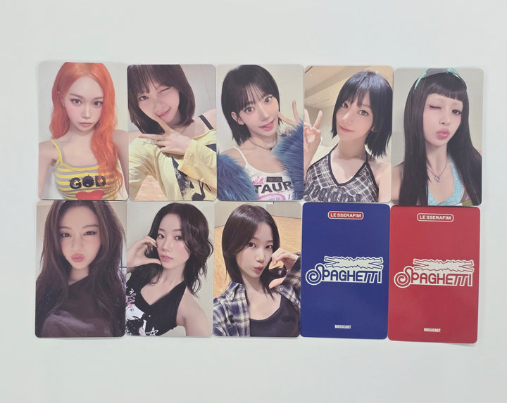 Le Sserafim "SPAGHETTI" - Music Art Fansign Event Photocard [25.12.05]