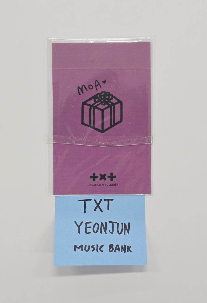 YEONJUN (of TXT) - Music Bank Broadcast Photocard [25.12.05]