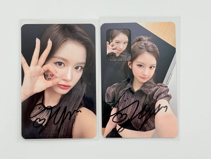 SULLYOON (of NMIXX) "Blue Valentine" - Hand Autograhped(Signed) Photocard [25.12.5]