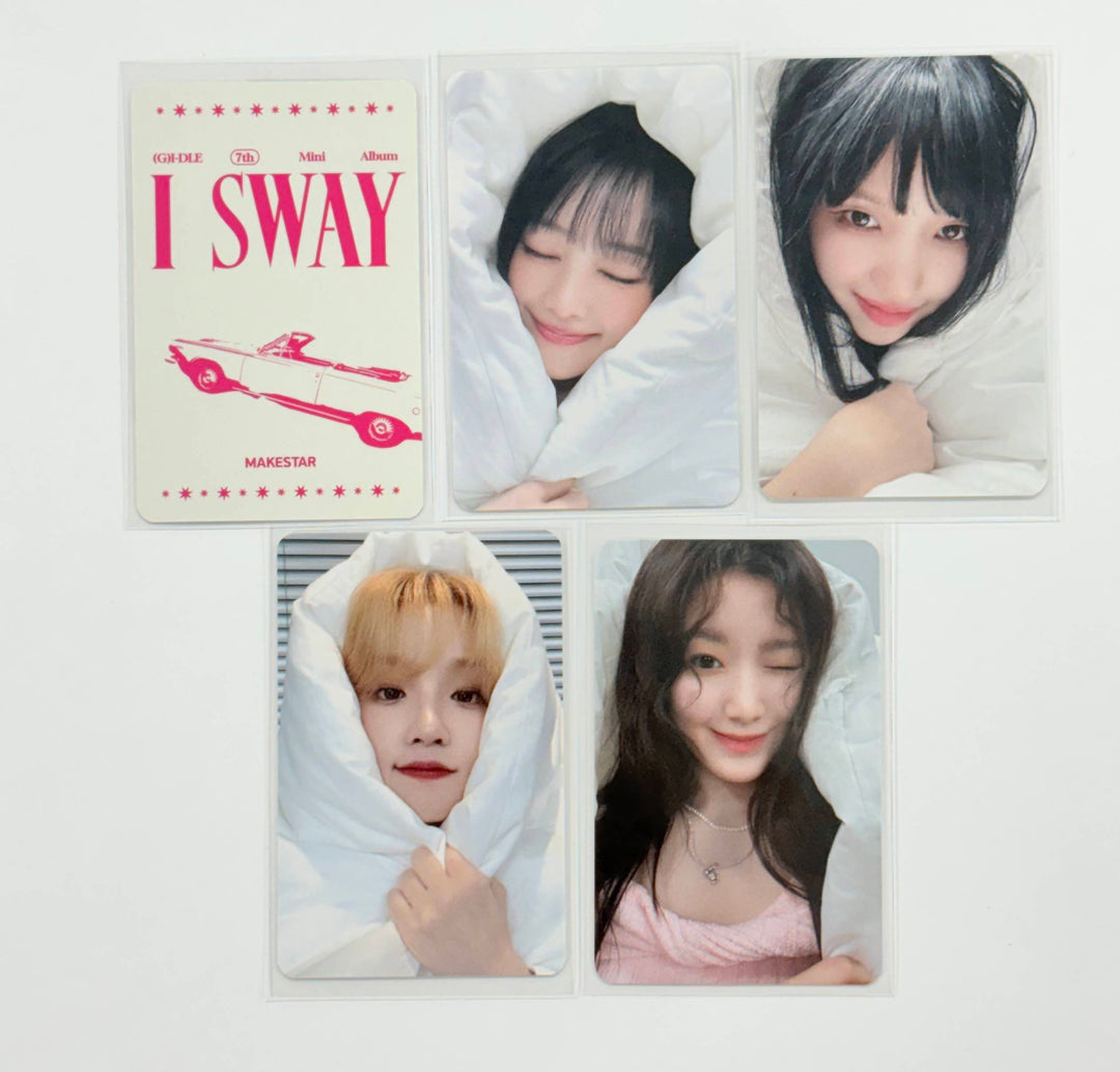 I-DLE "I SWAY" - Makestar Fansign Event Photocard [25.12.5]