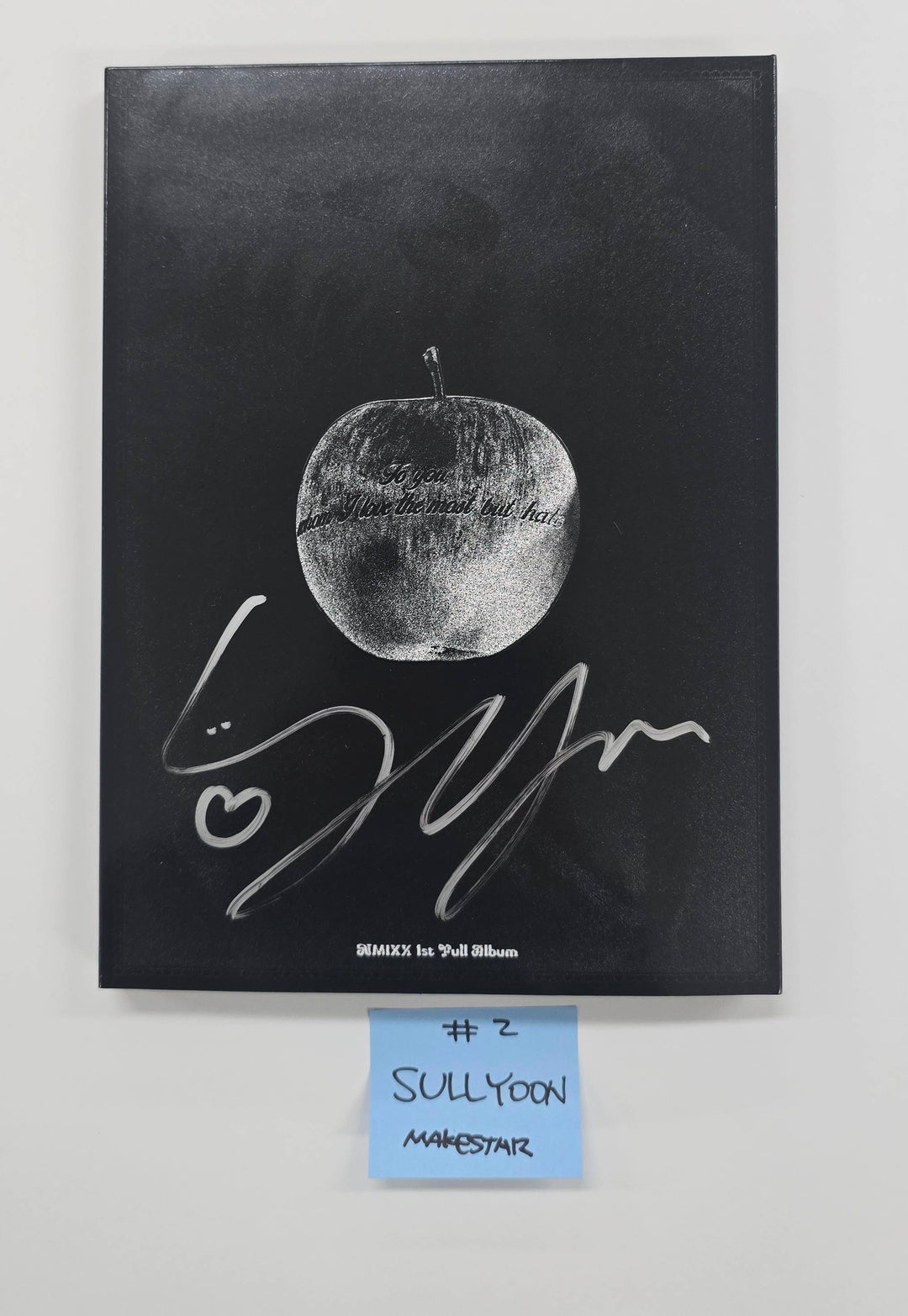 SULLYOON (of NMIXX) "Blue Valentine" - Hand Autograhped(Signed) Album [25.12.5]