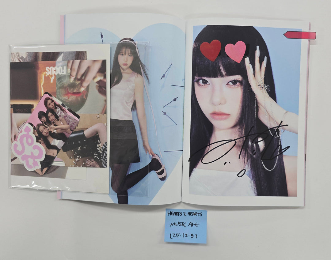 IAN (Of Hearts2Hearts) "Focus" - Hand Autographed(Signed) Album [25.12.5]