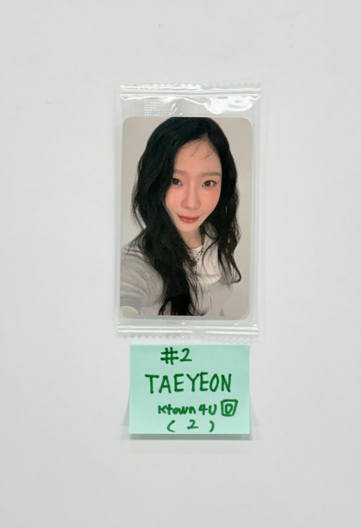 TAEYEON "Panorama" - Ktown4U Pre-Order Benefit Photocard (DIGIPACK Ver.) [25.12.08]