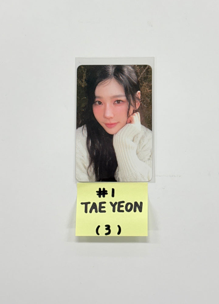 TAEYEON "Panorama" - Official Photocard (DIGIPACK Ver.) [25.12.08]