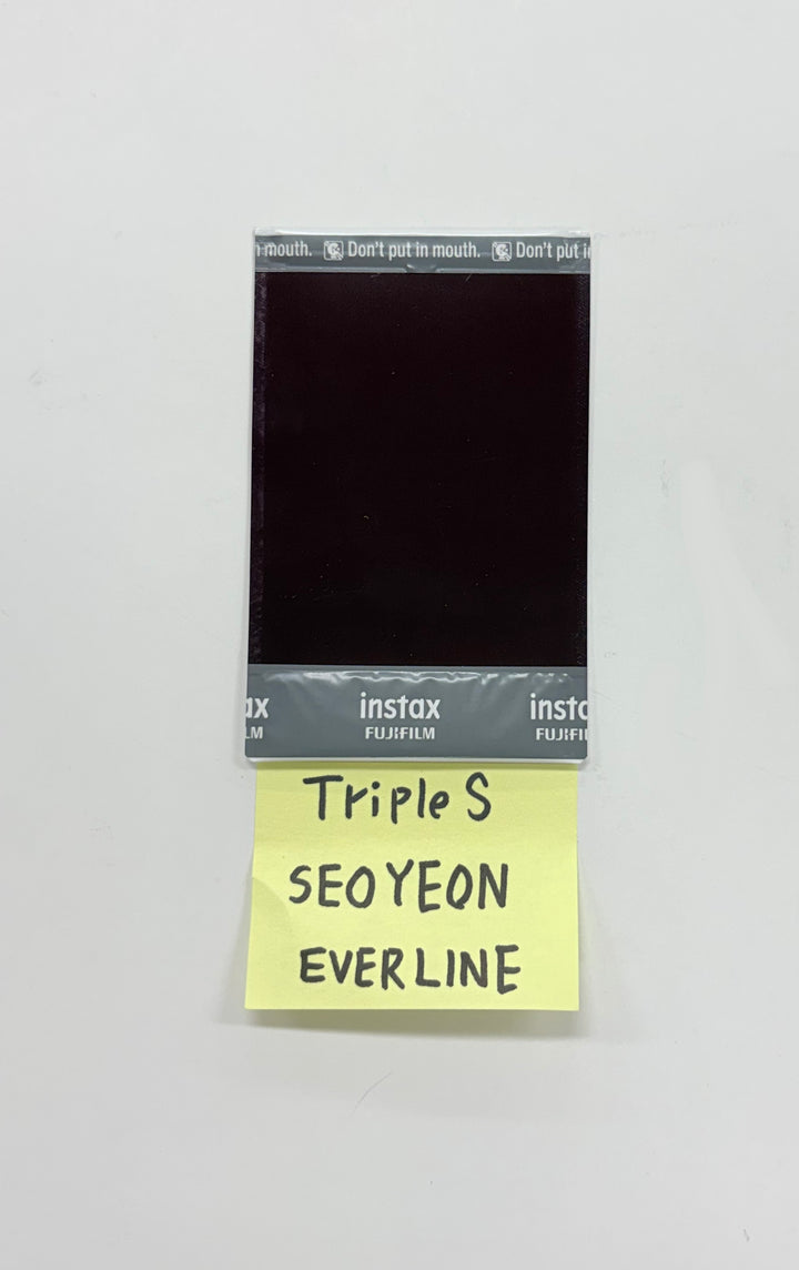 SEOYEON (of Triples_msnz) "Beyond Beauty" - Hand Autograhped(Signed) Polaroid [25.12.08]