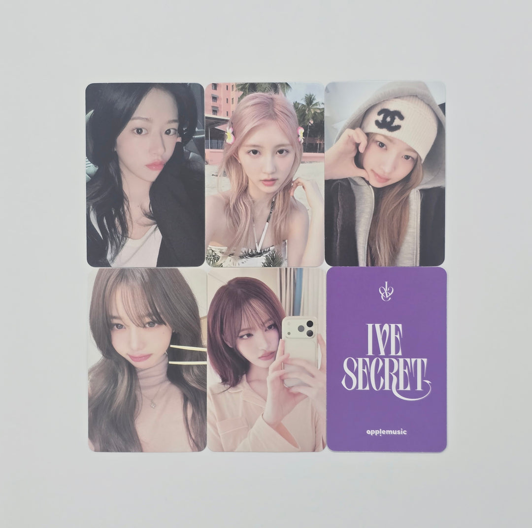 IVE "IVE SECRET" - Apple Music Fansign Event Photocard R3 [25.12.08]