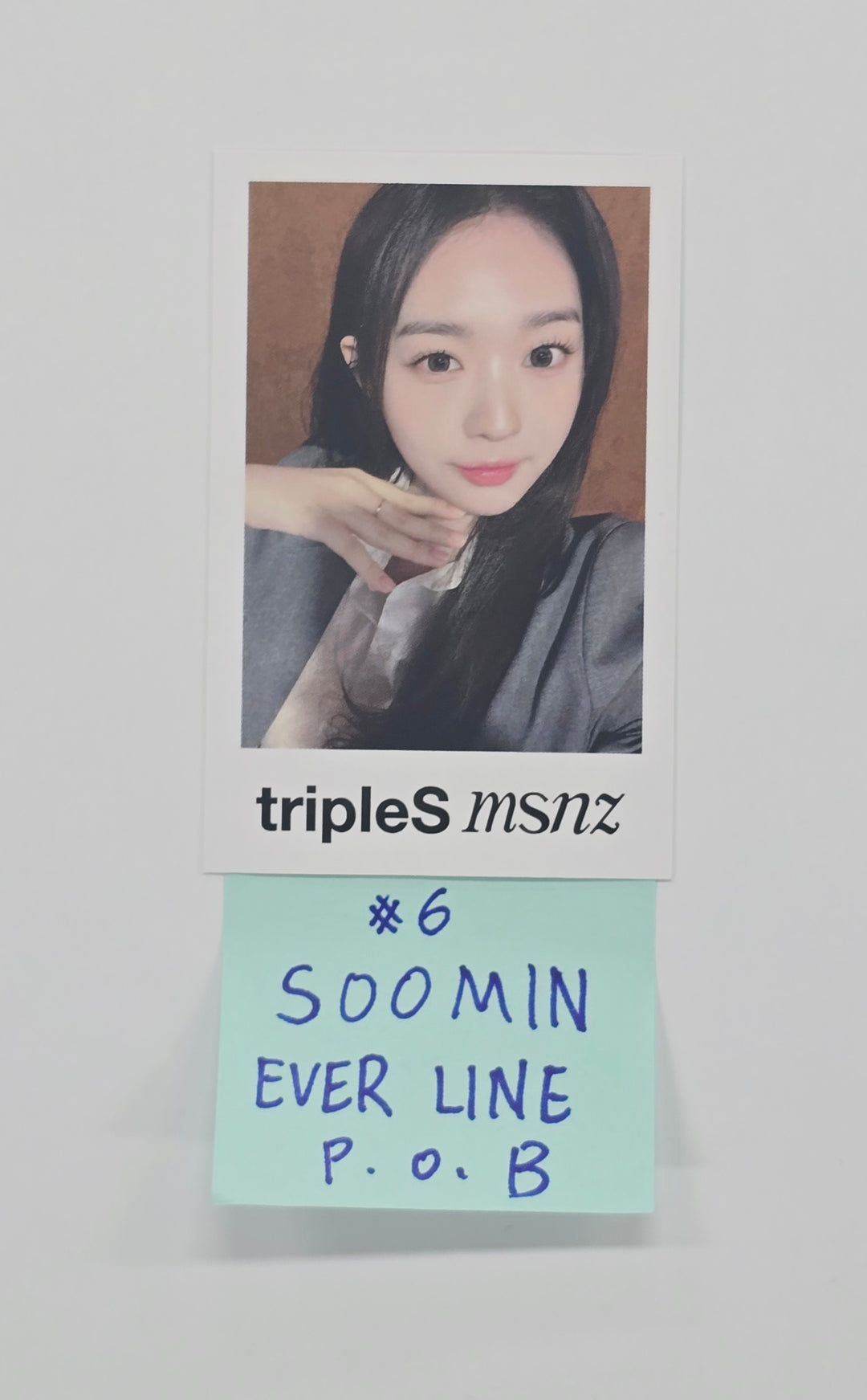 Triples_msnz "Beyond Beauty" - Everline Pre-Order Benefit Polaroid type Photocard [25.12.08]