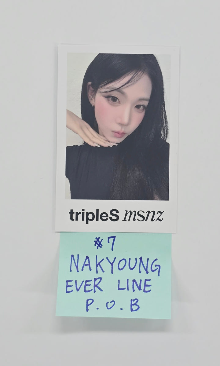 Triples_msnz "Beyond Beauty" - Everline Pre-Order Benefit Polaroid type Photocard [25.12.08]