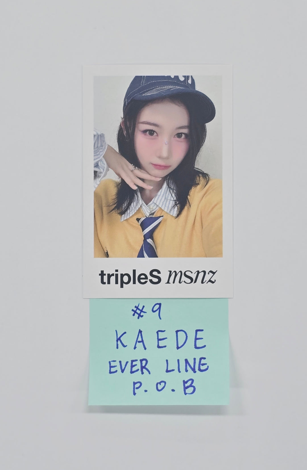 Triples_msnz "Beyond Beauty" - Everline Pre-Order Benefit Polaroid type Photocard [25.12.08]
