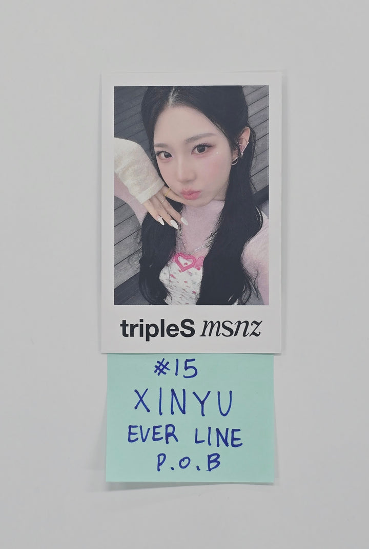 Triples_msnz "Beyond Beauty" - Everline Pre-Order Benefit Polaroid type Photocard [25.12.08]