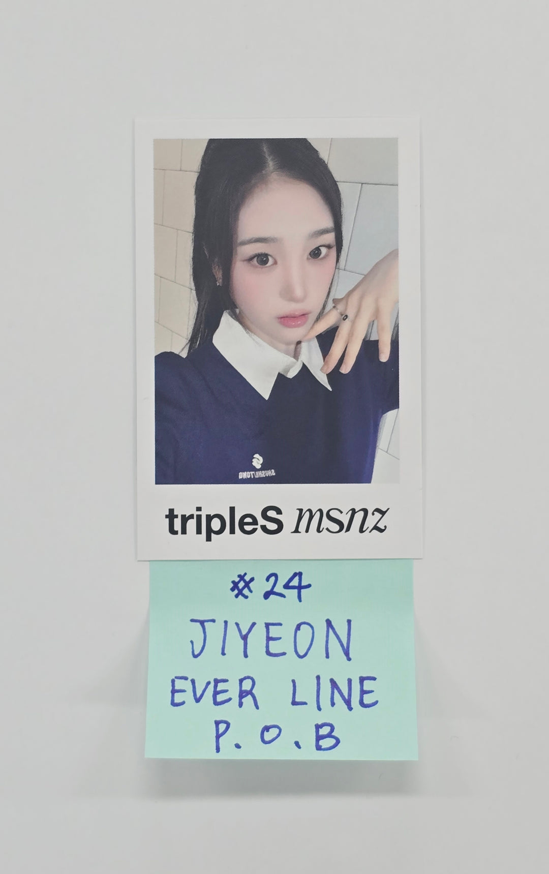Triples_msnz "Beyond Beauty" - Everline Pre-Order Benefit Polaroid type Photocard [25.12.08]