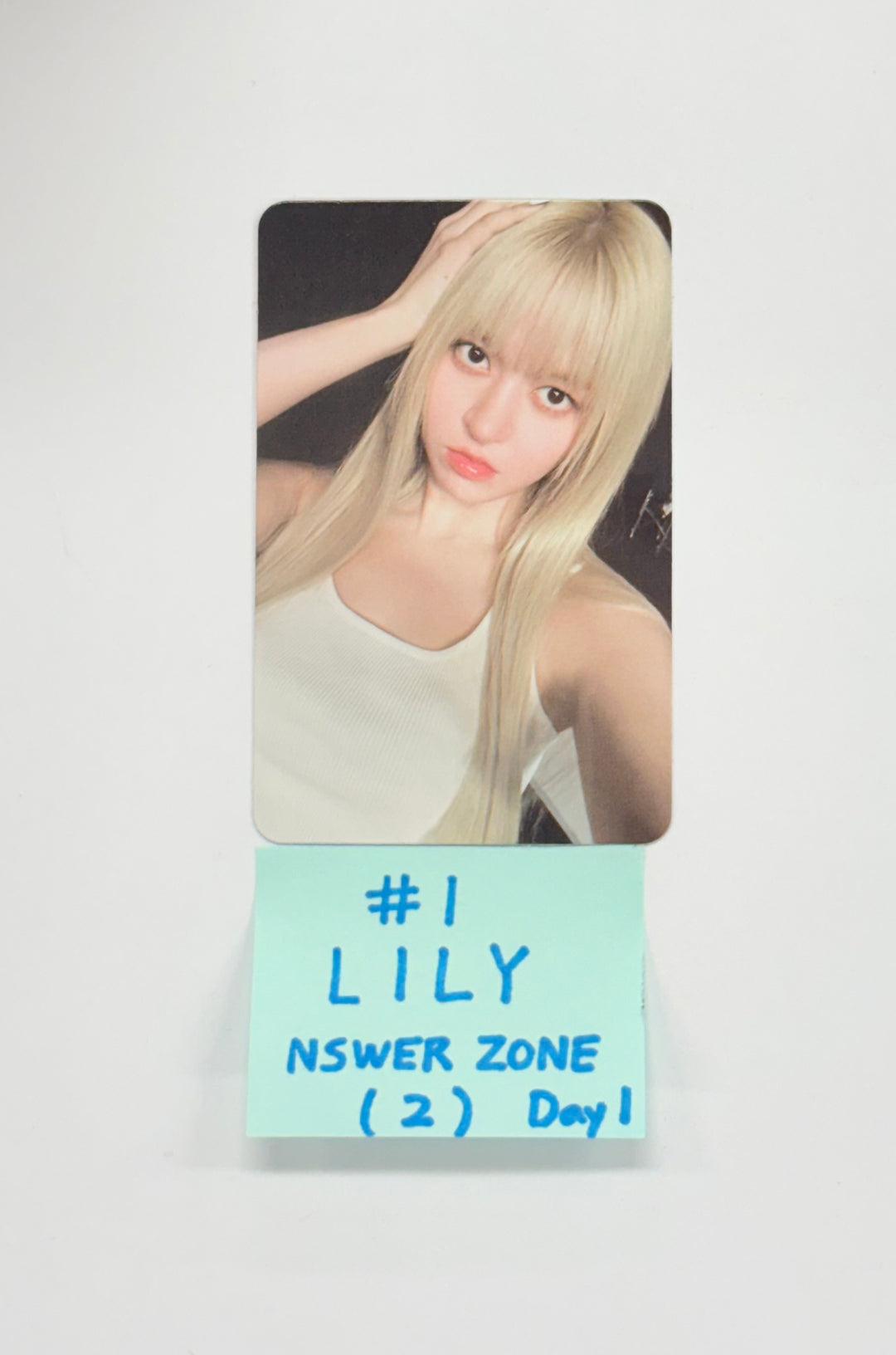 NMIXX - NSWER ZONE Event Photocard (day 1, day 2) [25.12.08]